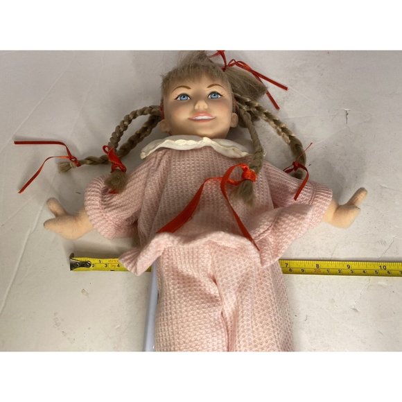 Universal Studios Dr. Seuss Cat in the Hat 13” Girl Doll 2009 With Stand No Box - Picture 11 of 12